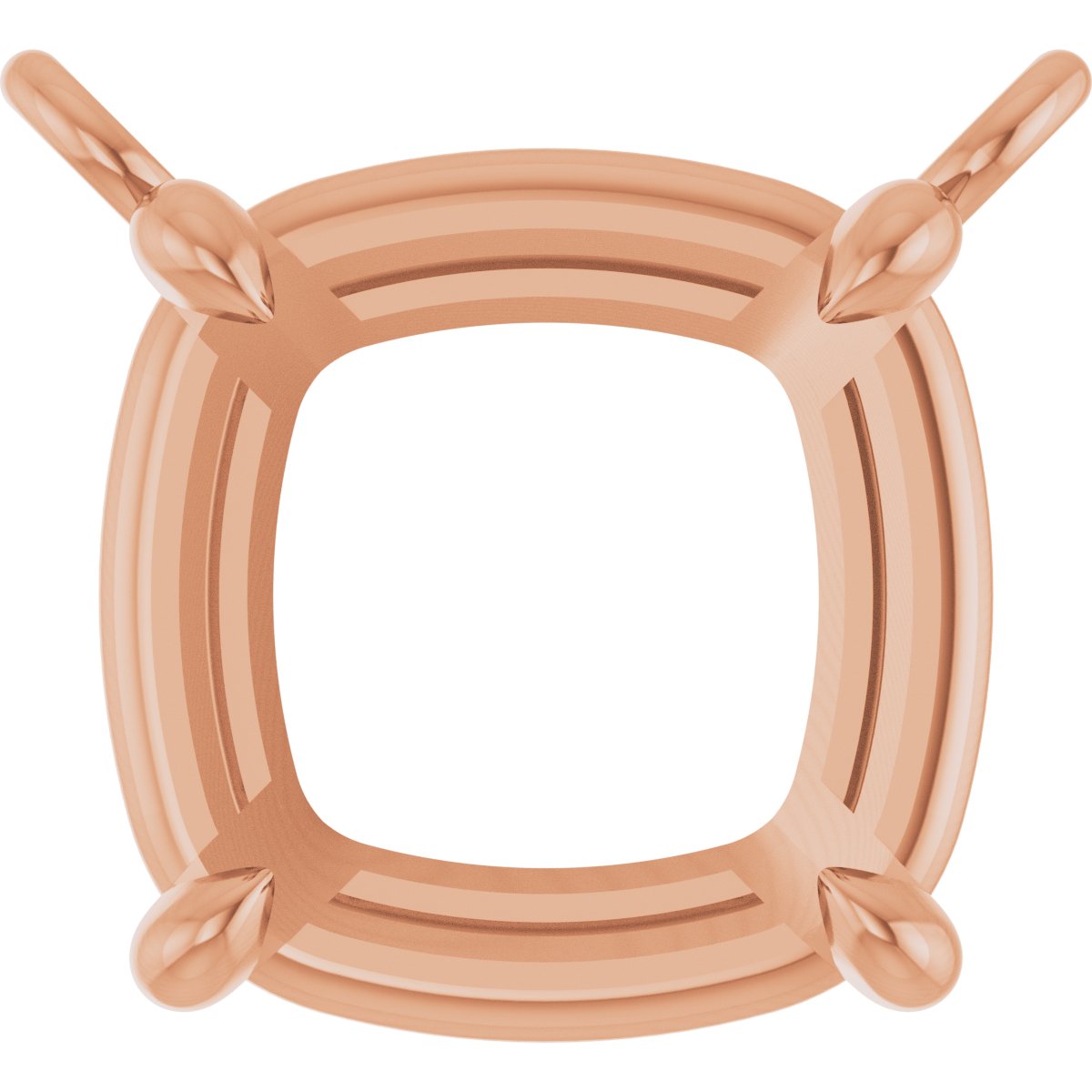 Claw-Prong Solitaire Necklace Center