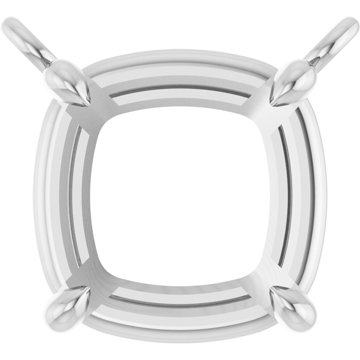 Claw-Prong Solitaire Necklace Center