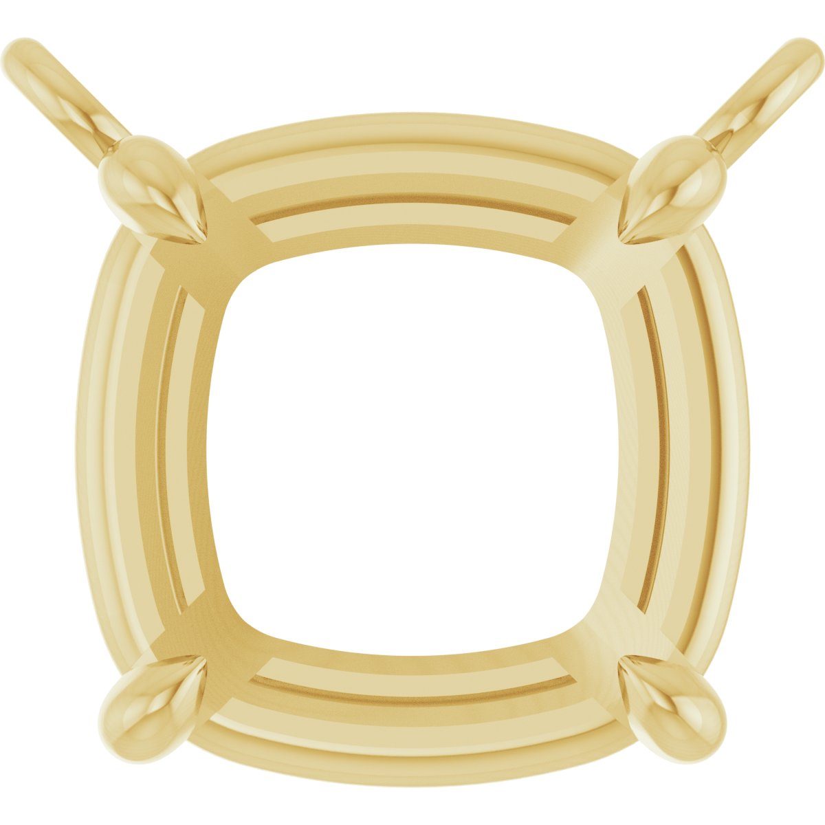 Claw-Prong Solitaire Necklace Center