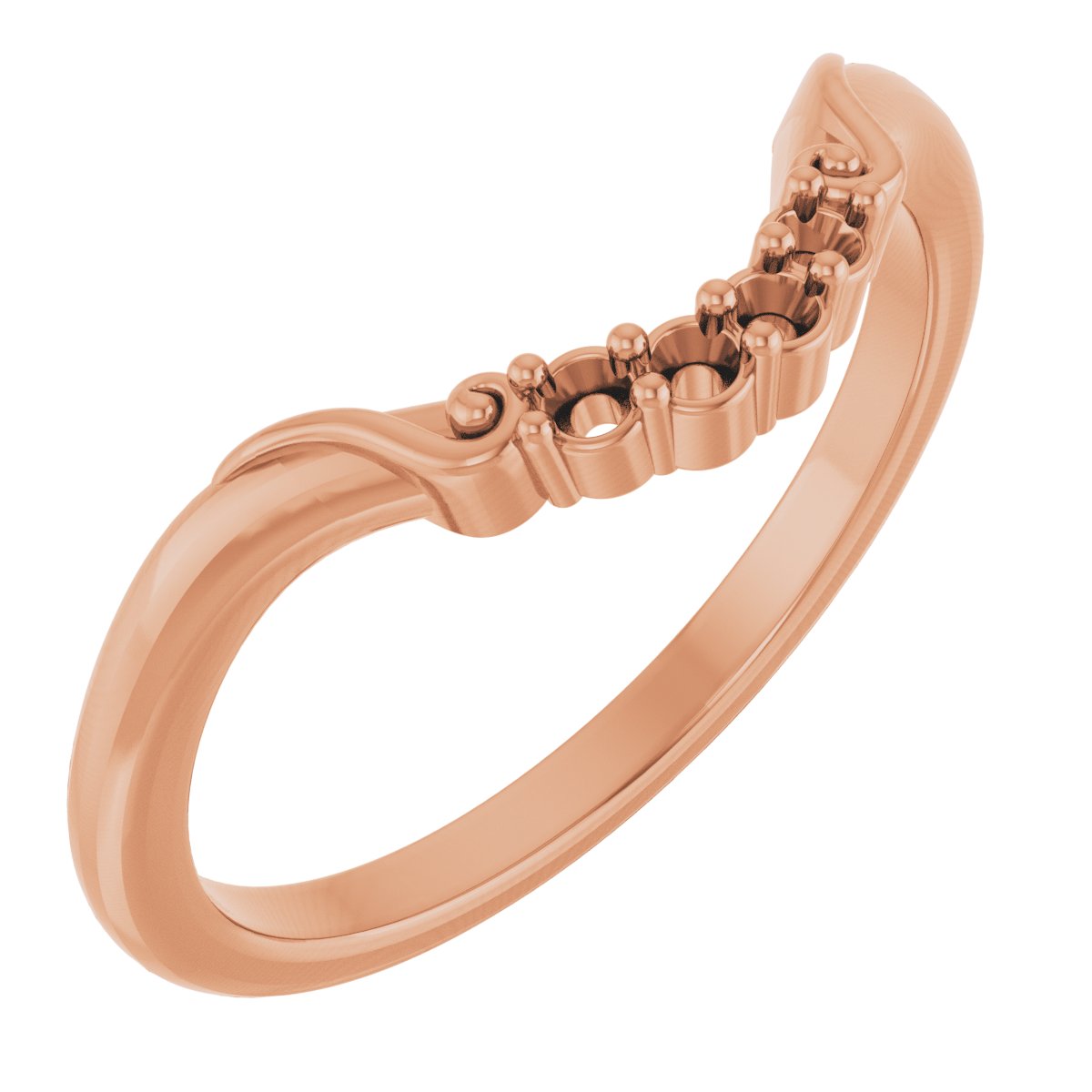 Accented Engagement Ring or Band