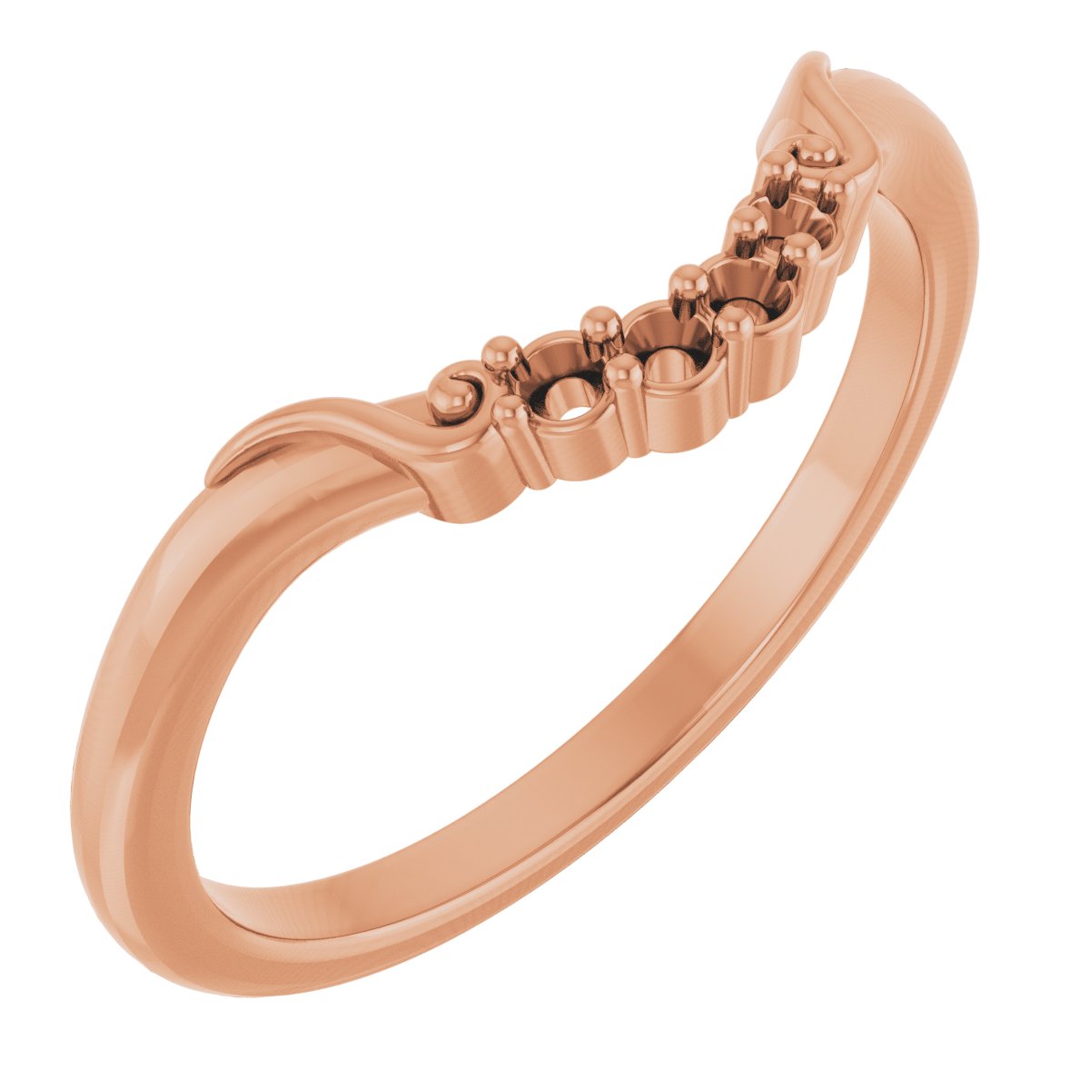Accented Engagement Ring or Band