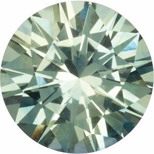 Round Natural Green Sapphire (Notable Gems)