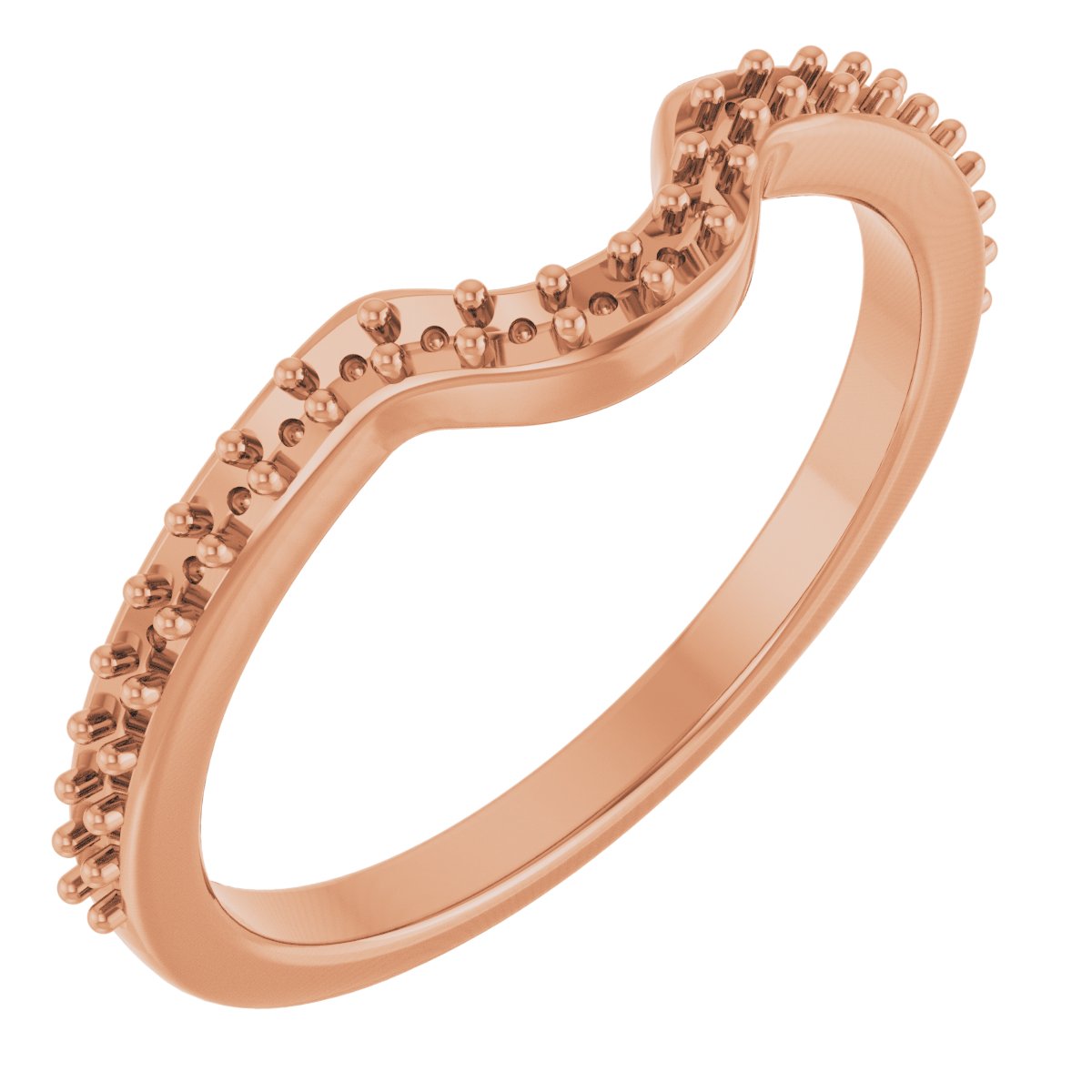 Bezel-Set Solitaire Engagement Ring or Band