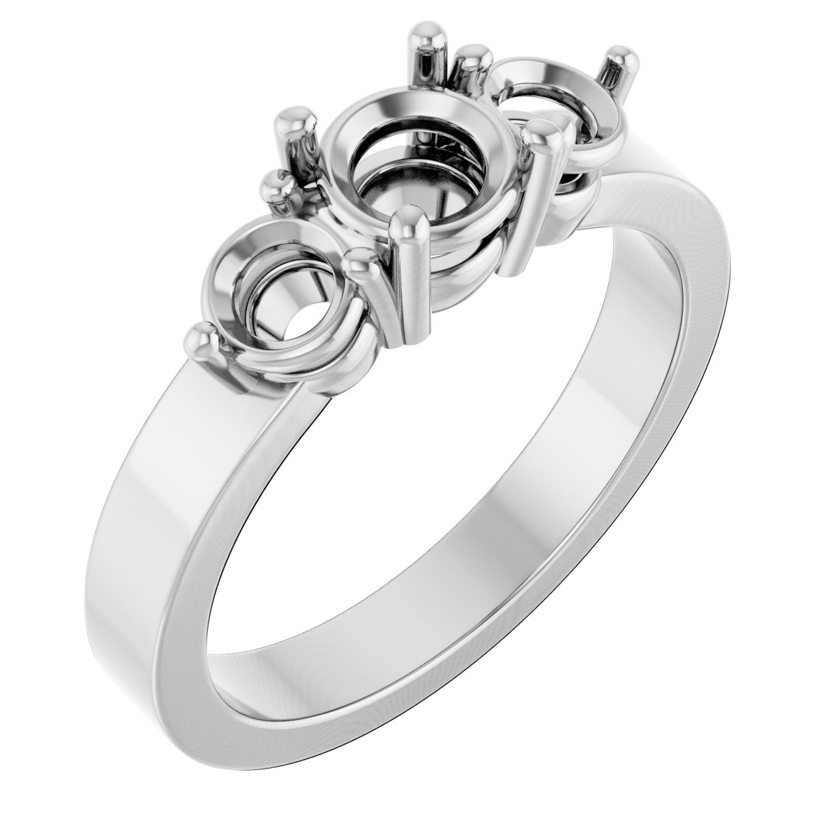 Three-Stone Engagement Ring