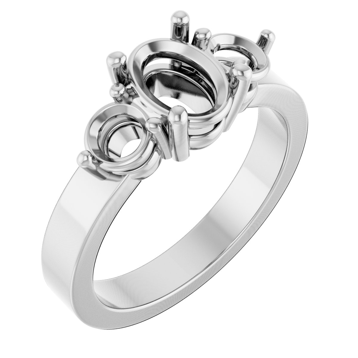 Three-Stone Engagement Ring