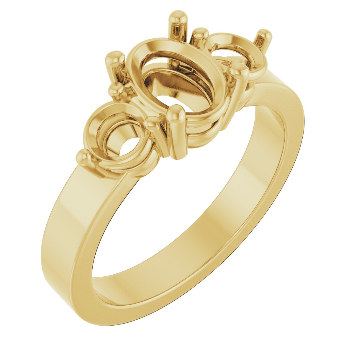Three-Stone Engagement Ring