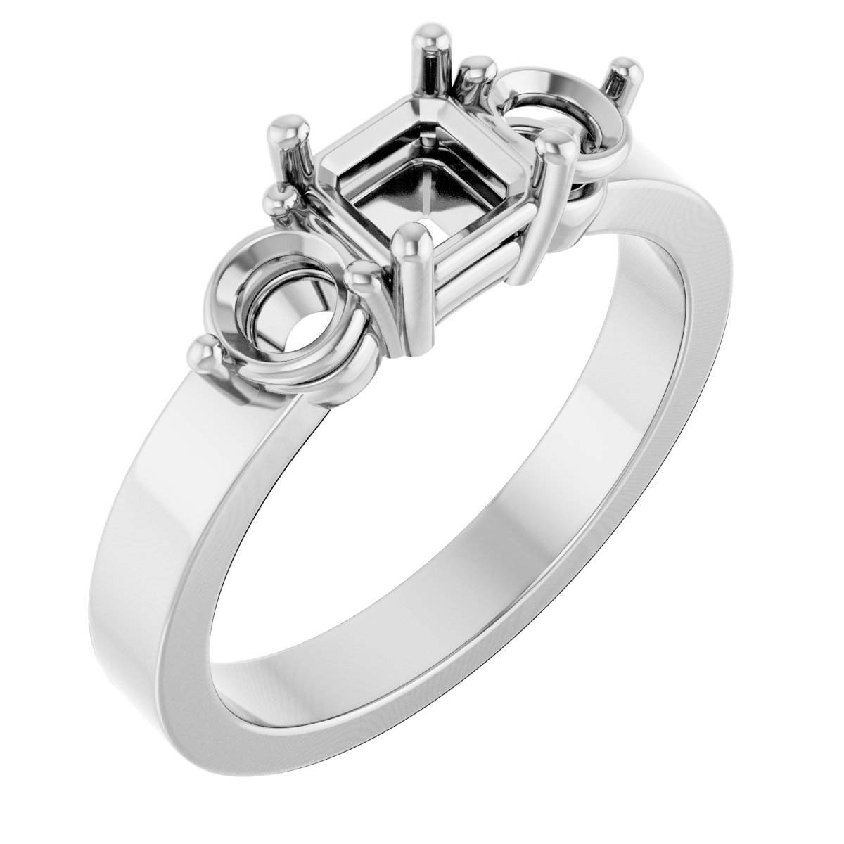 Three-Stone Engagement Ring