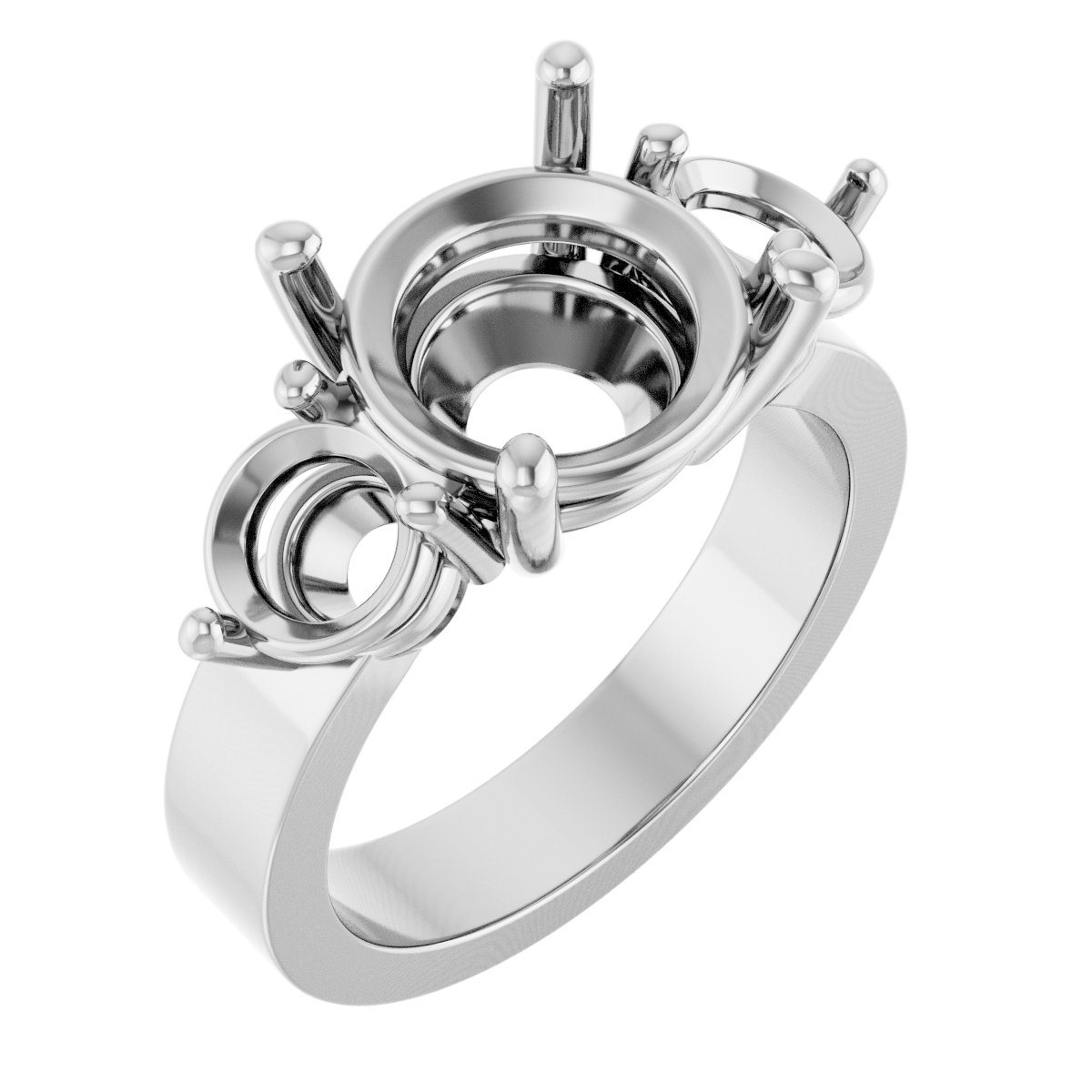 Three-Stone Engagement Ring