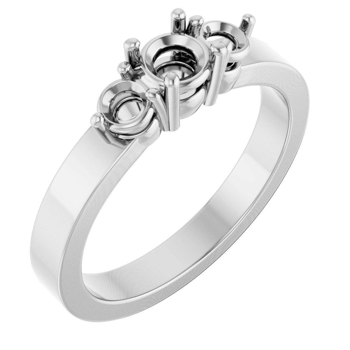 Three-Stone Engagement Ring