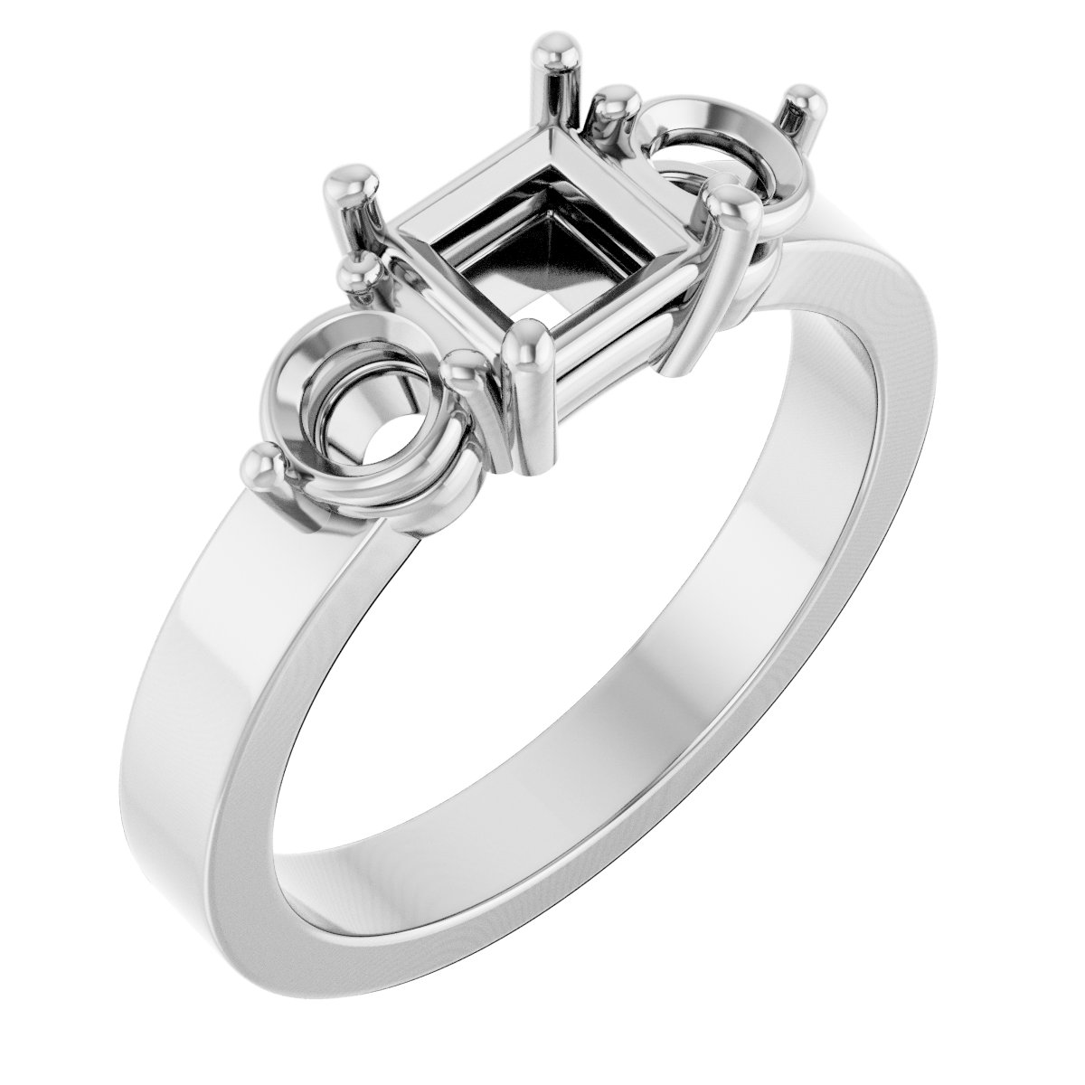 Three-Stone Engagement Ring