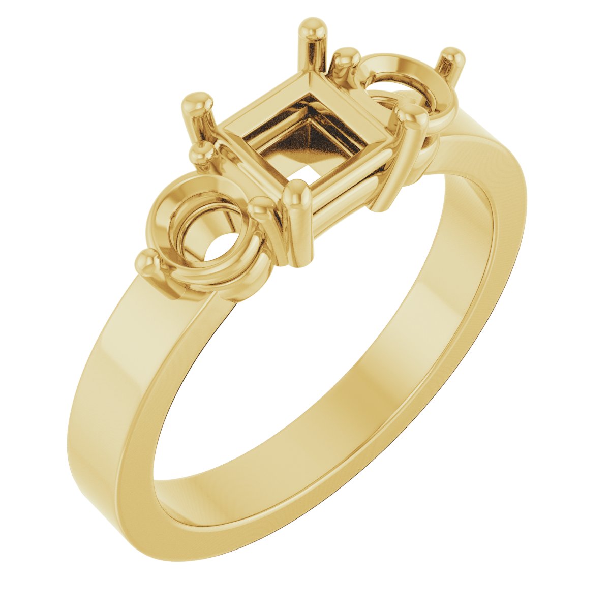 Three-Stone Engagement Ring