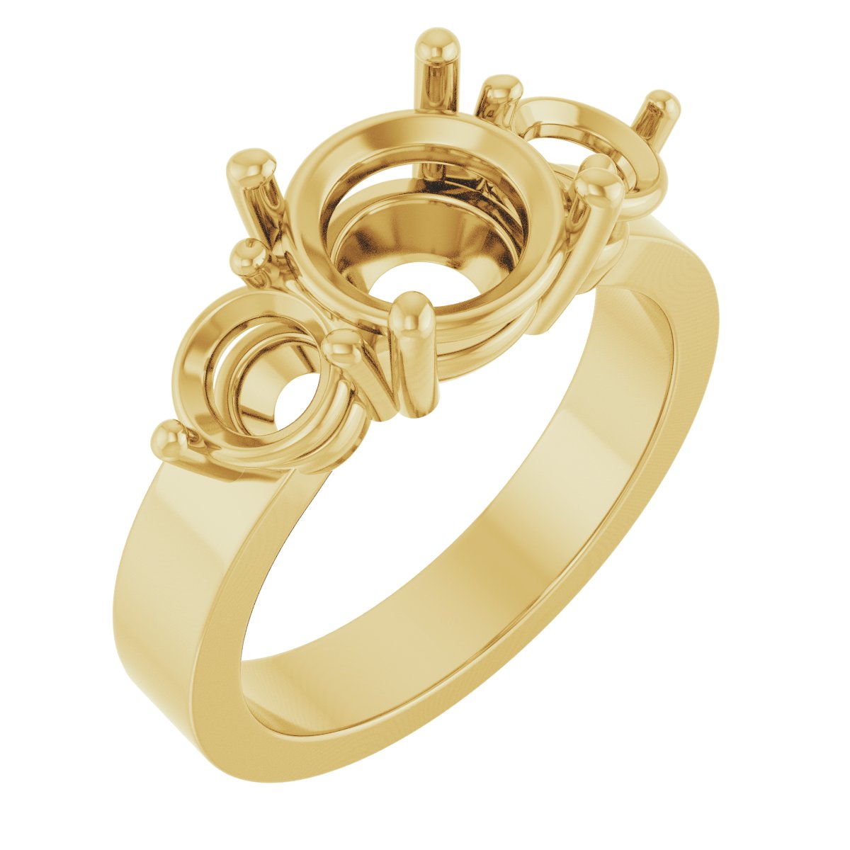 Three-Stone Engagement Ring