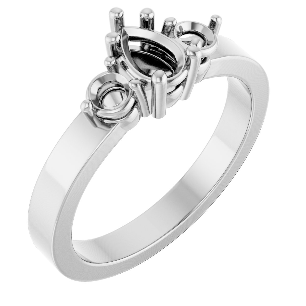 Three-Stone Engagement Ring