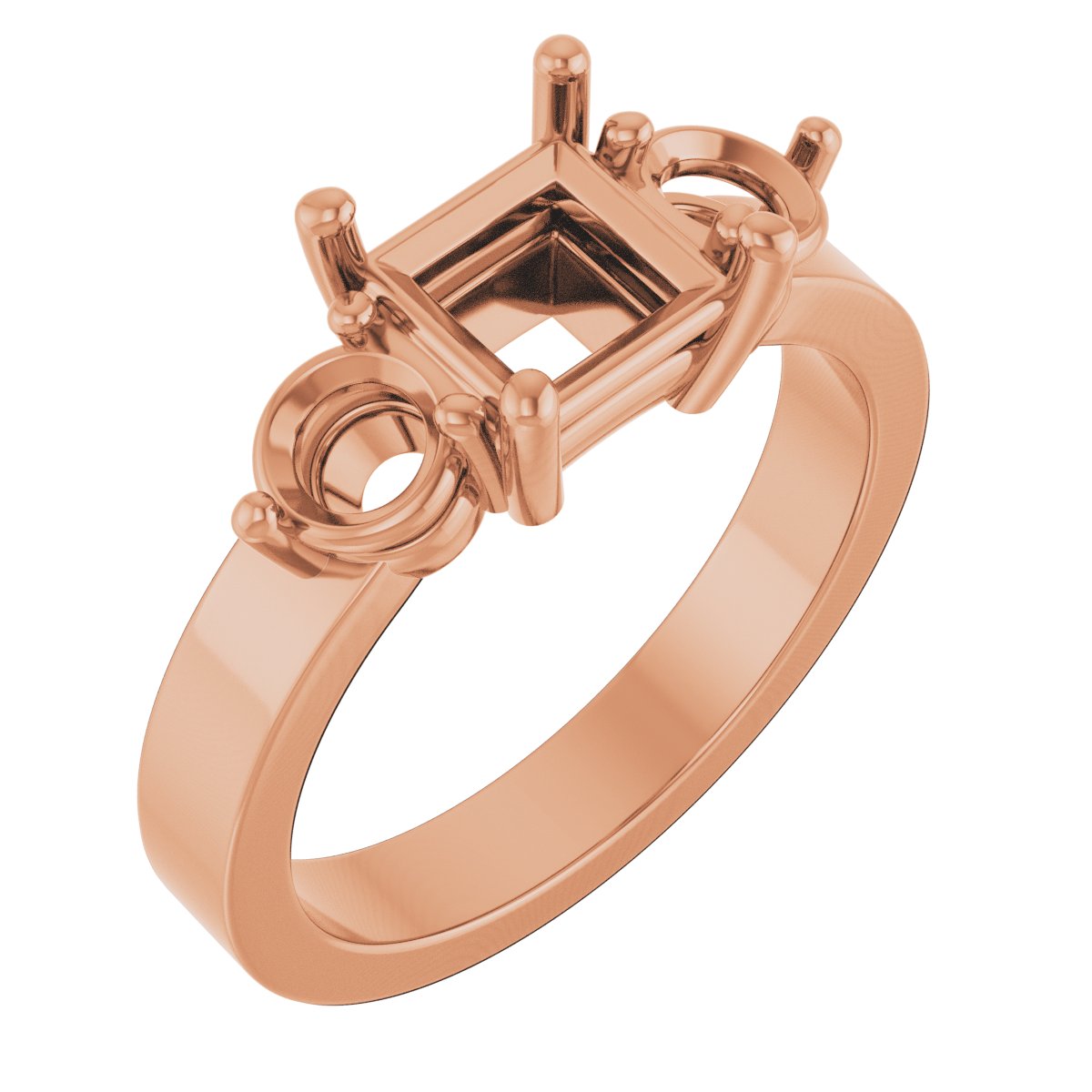 Three-Stone Engagement Ring