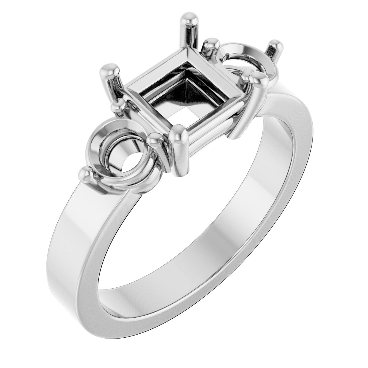 Three-Stone Engagement Ring