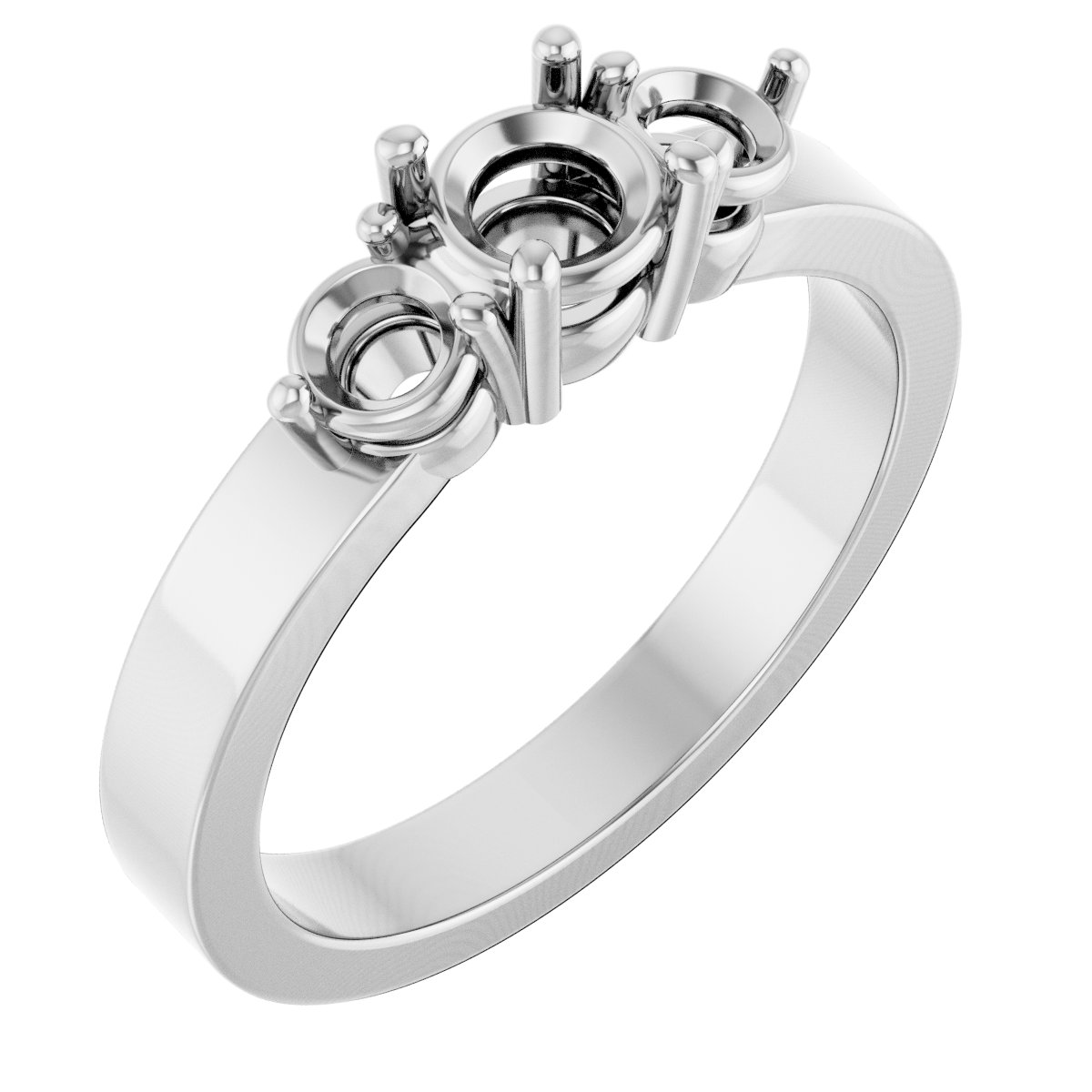 Three-Stone Engagement Ring