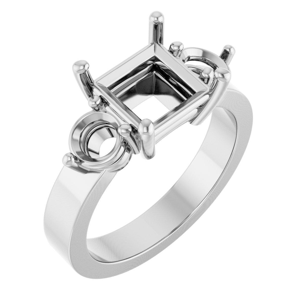 Three-Stone Engagement Ring