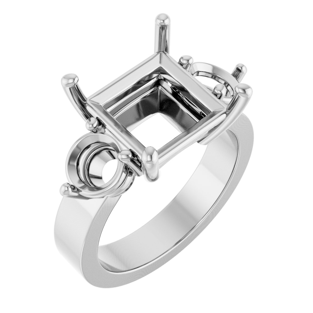 Three-Stone Engagement Ring