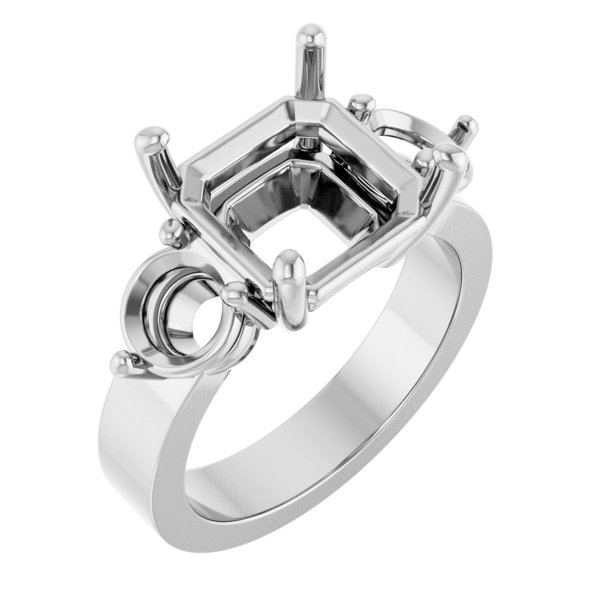 Three-Stone Engagement Ring