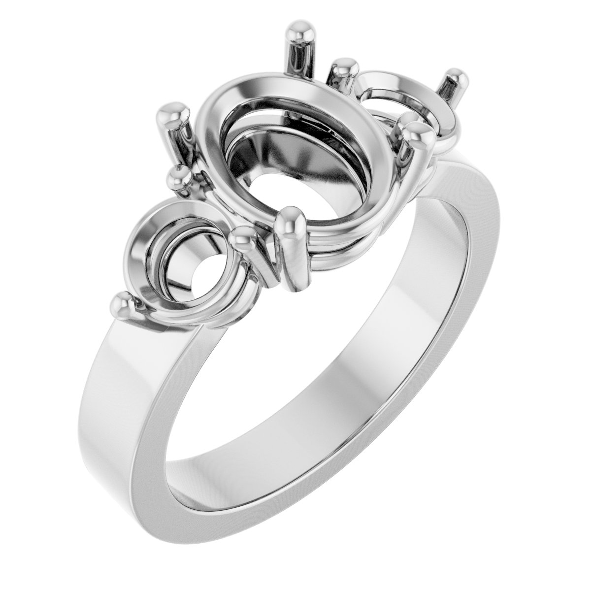 Three-Stone Engagement Ring