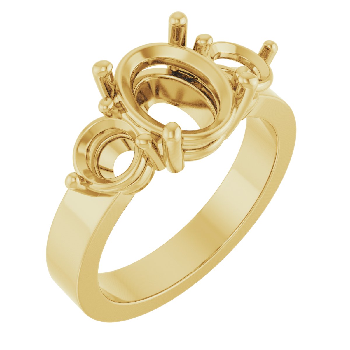 Three-Stone Engagement Ring