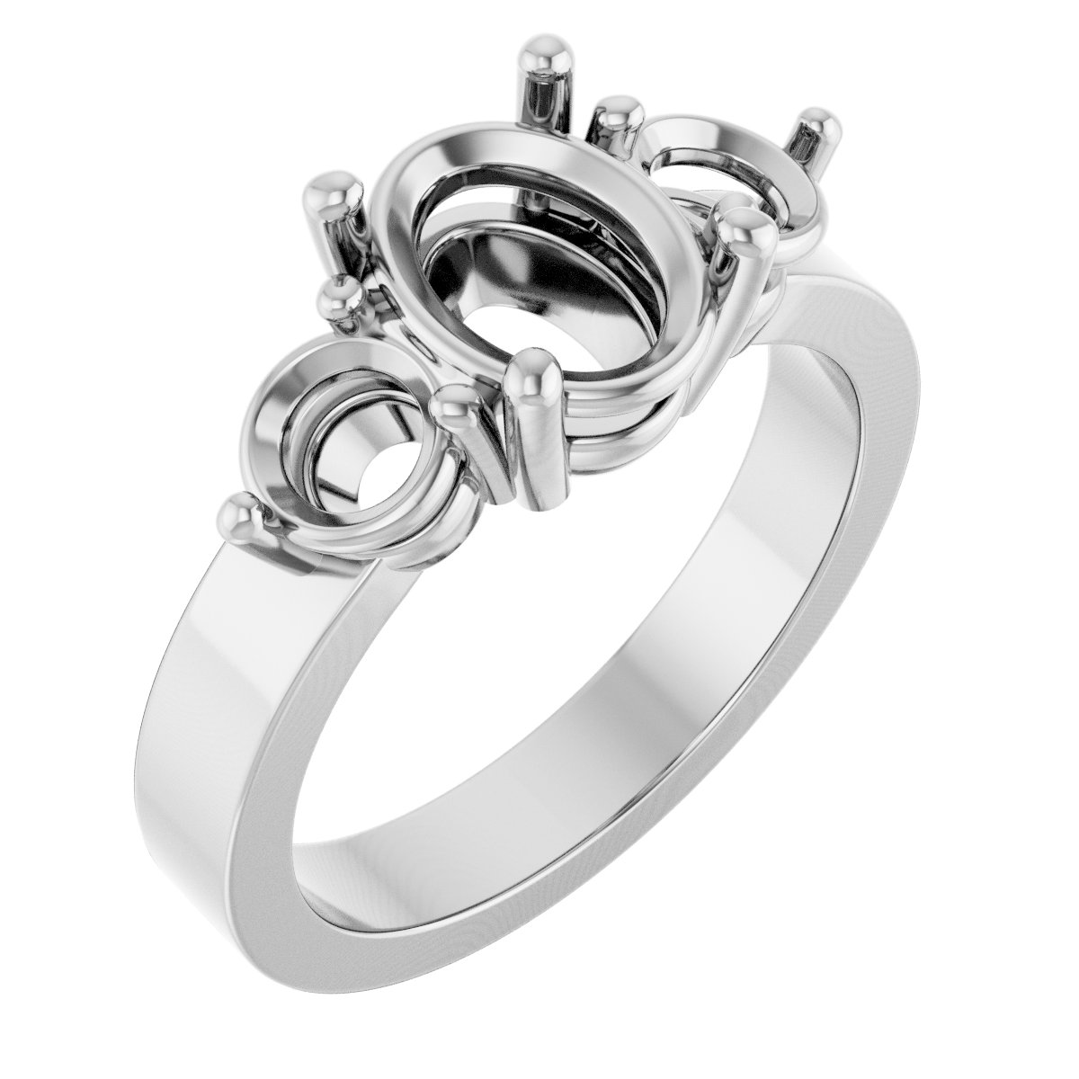 Three-Stone Engagement Ring