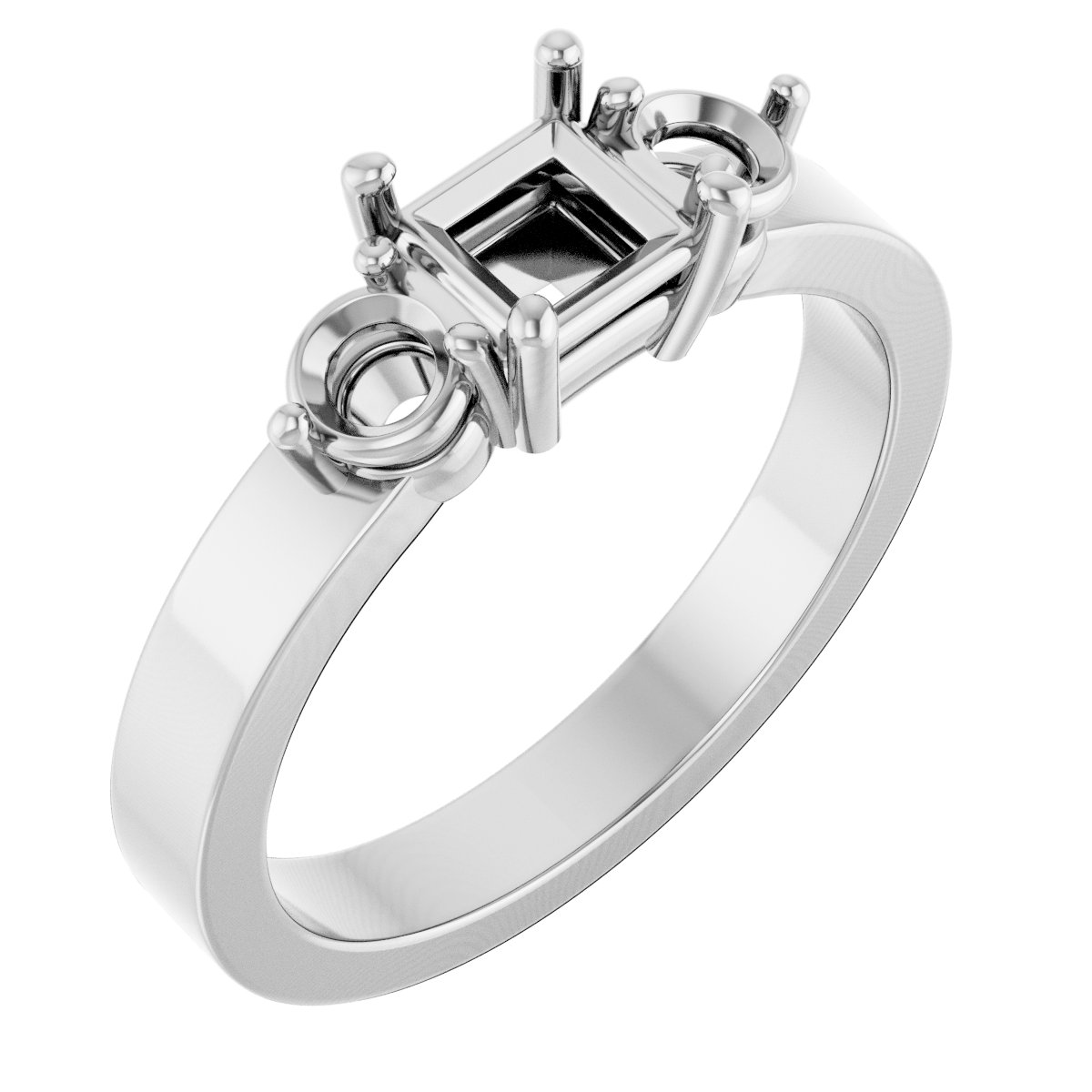 Three-Stone Engagement Ring