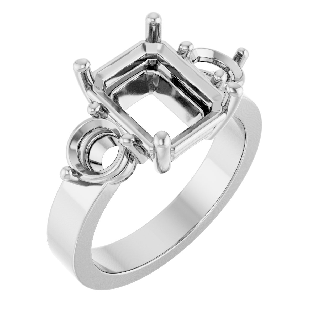 Three-Stone Engagement Ring