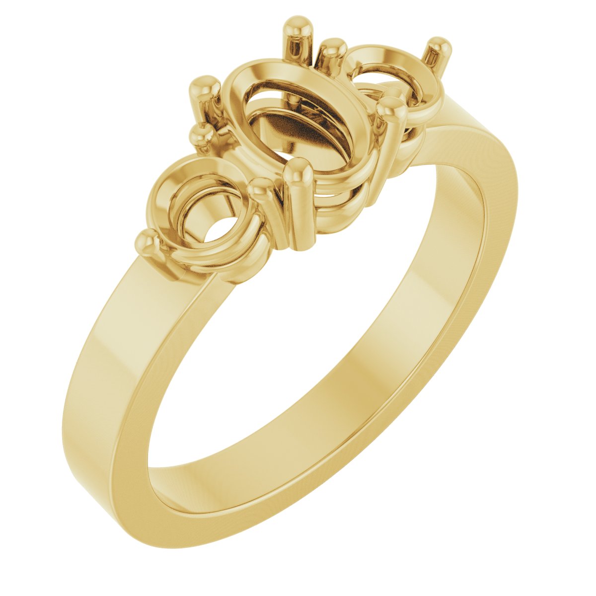 Three-Stone Engagement Ring