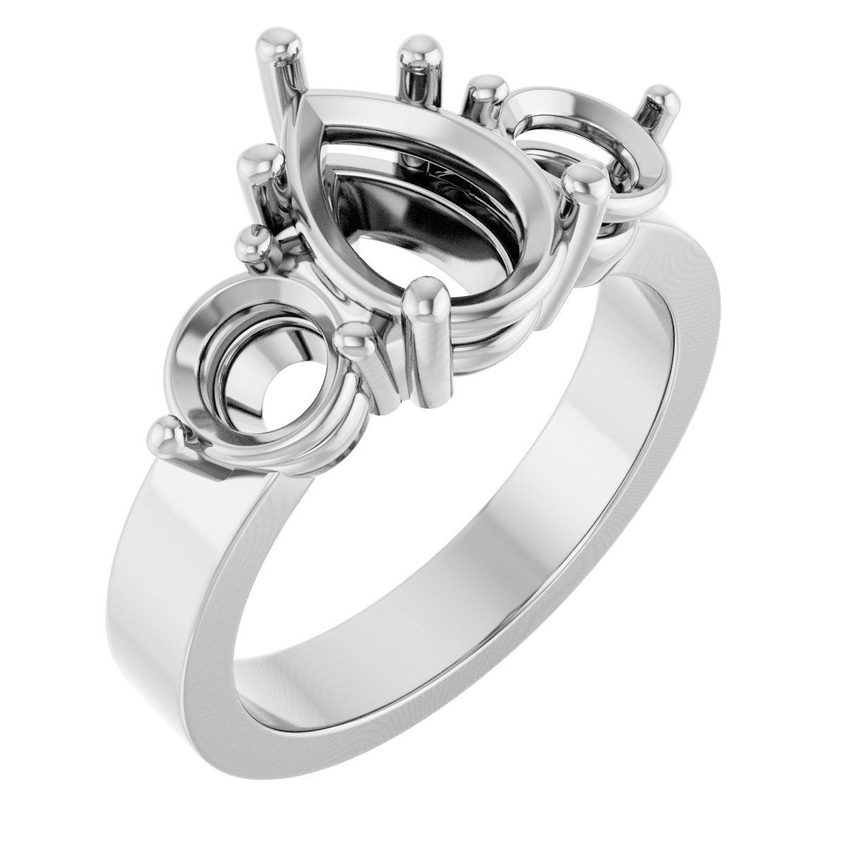 Three-Stone Engagement Ring