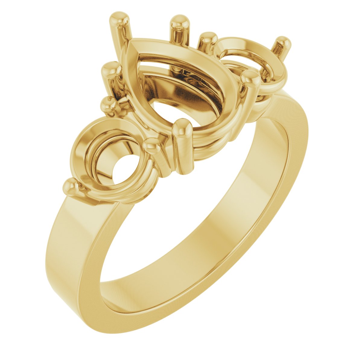 Three-Stone Engagement Ring