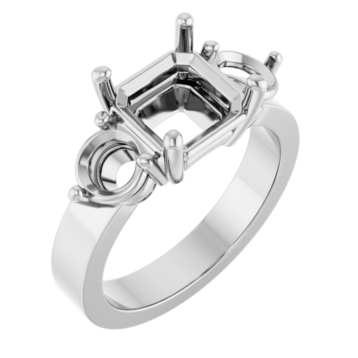 Three-Stone Engagement Ring