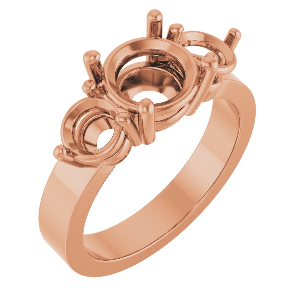 Three-Stone Engagement Ring