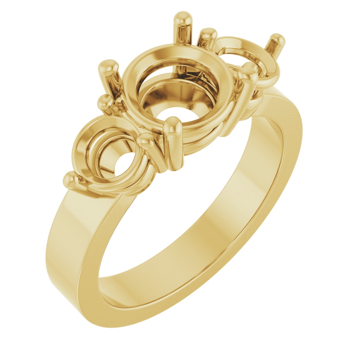 Three-Stone Engagement Ring