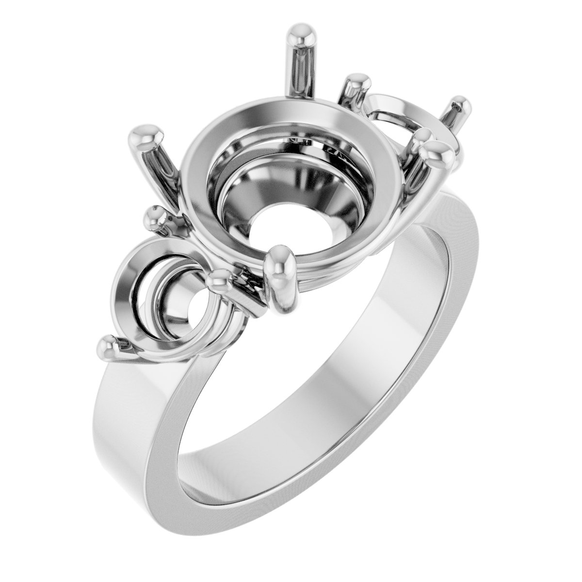 Three-Stone Engagement Ring