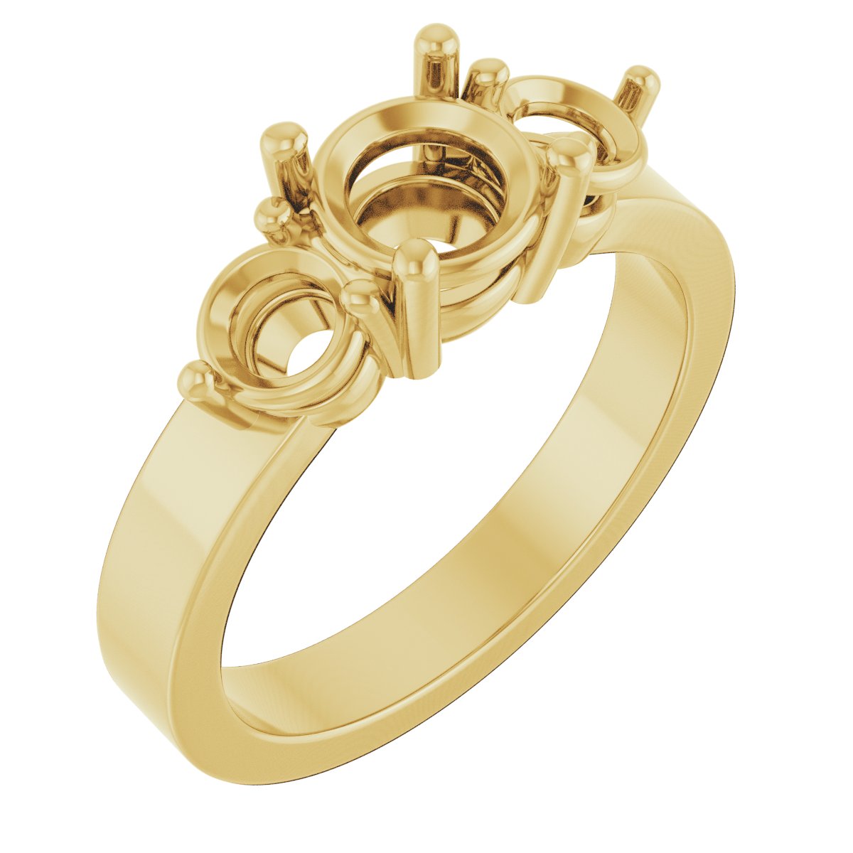 Three-Stone Engagement Ring
