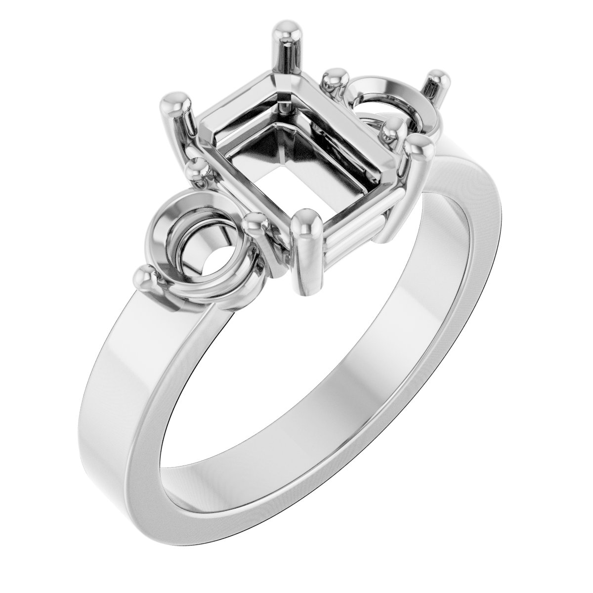 Three-Stone Engagement Ring