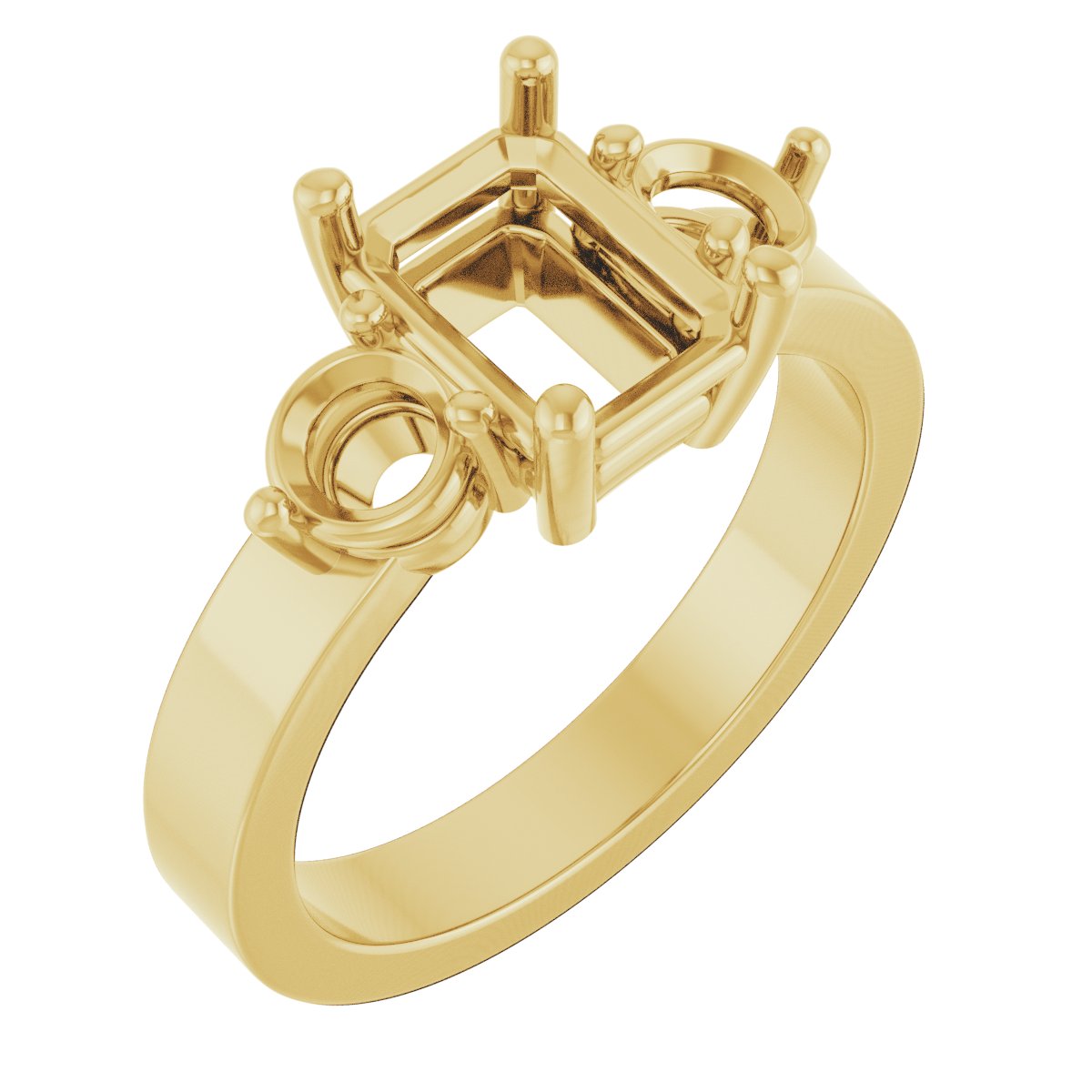 Three-Stone Engagement Ring
