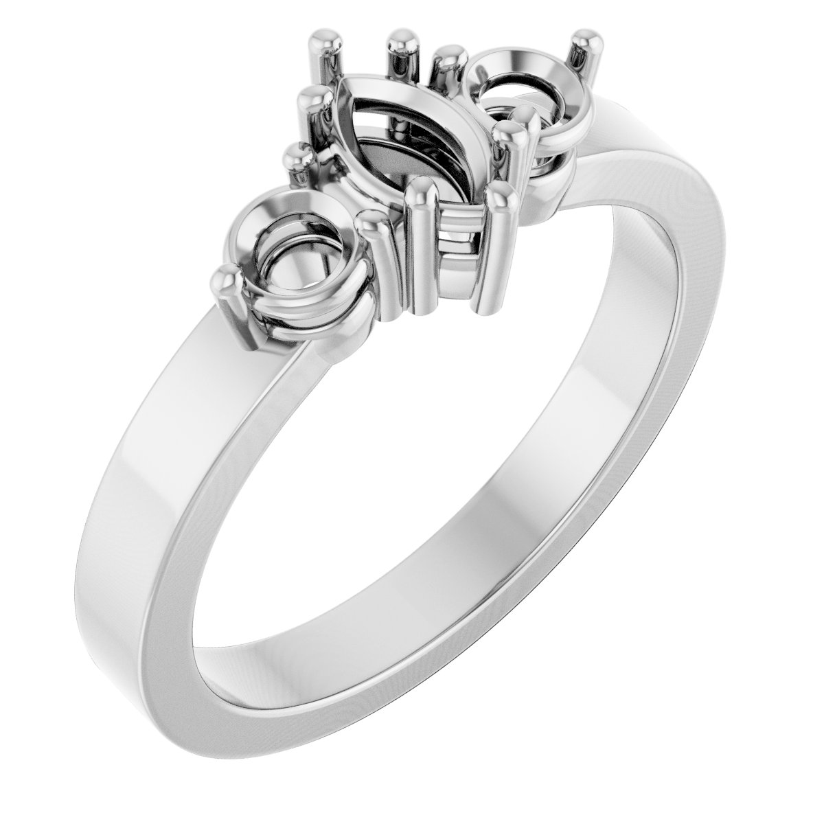 Three-Stone Engagement Ring