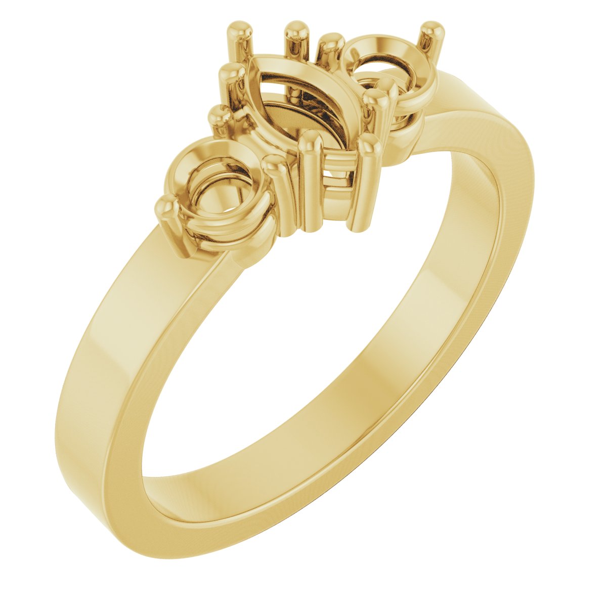 Three-Stone Engagement Ring