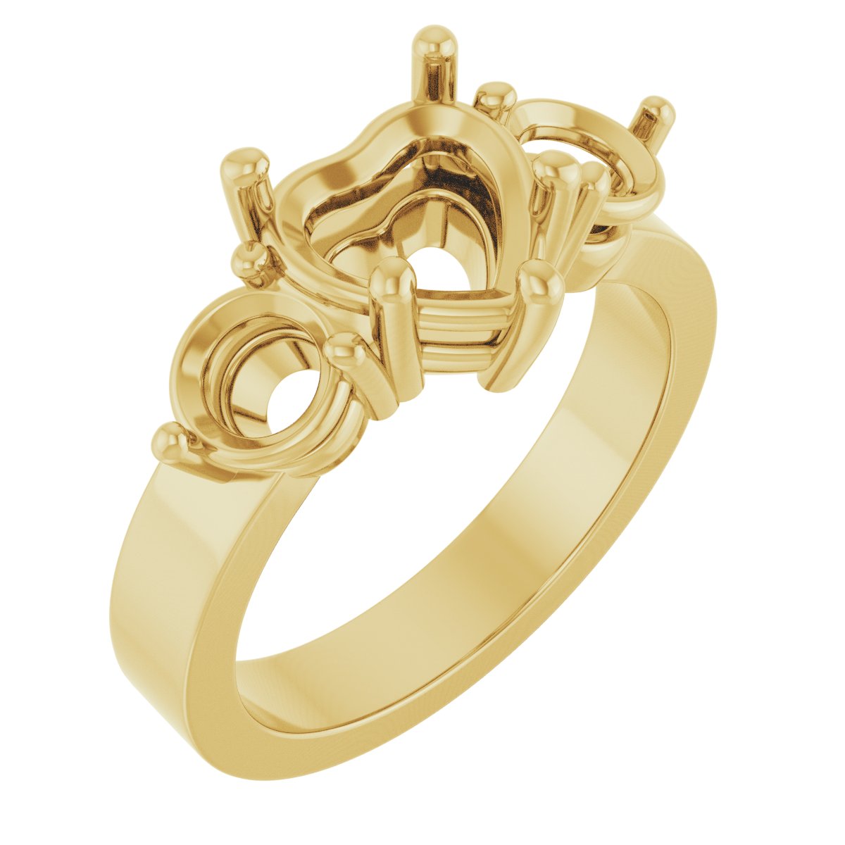 Three-Stone Engagement Ring