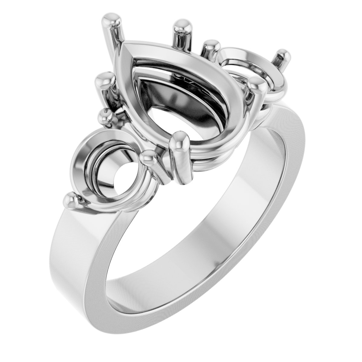 Three-Stone Engagement Ring