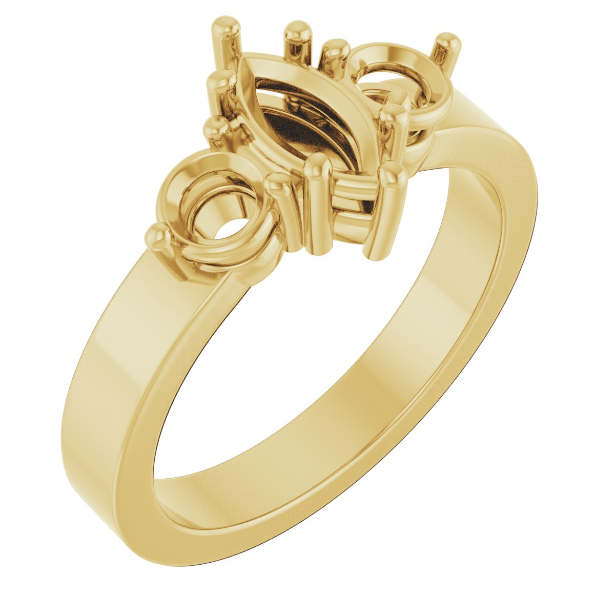 Three-Stone Engagement Ring