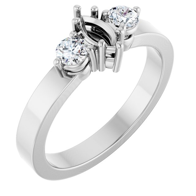 14k White Gold