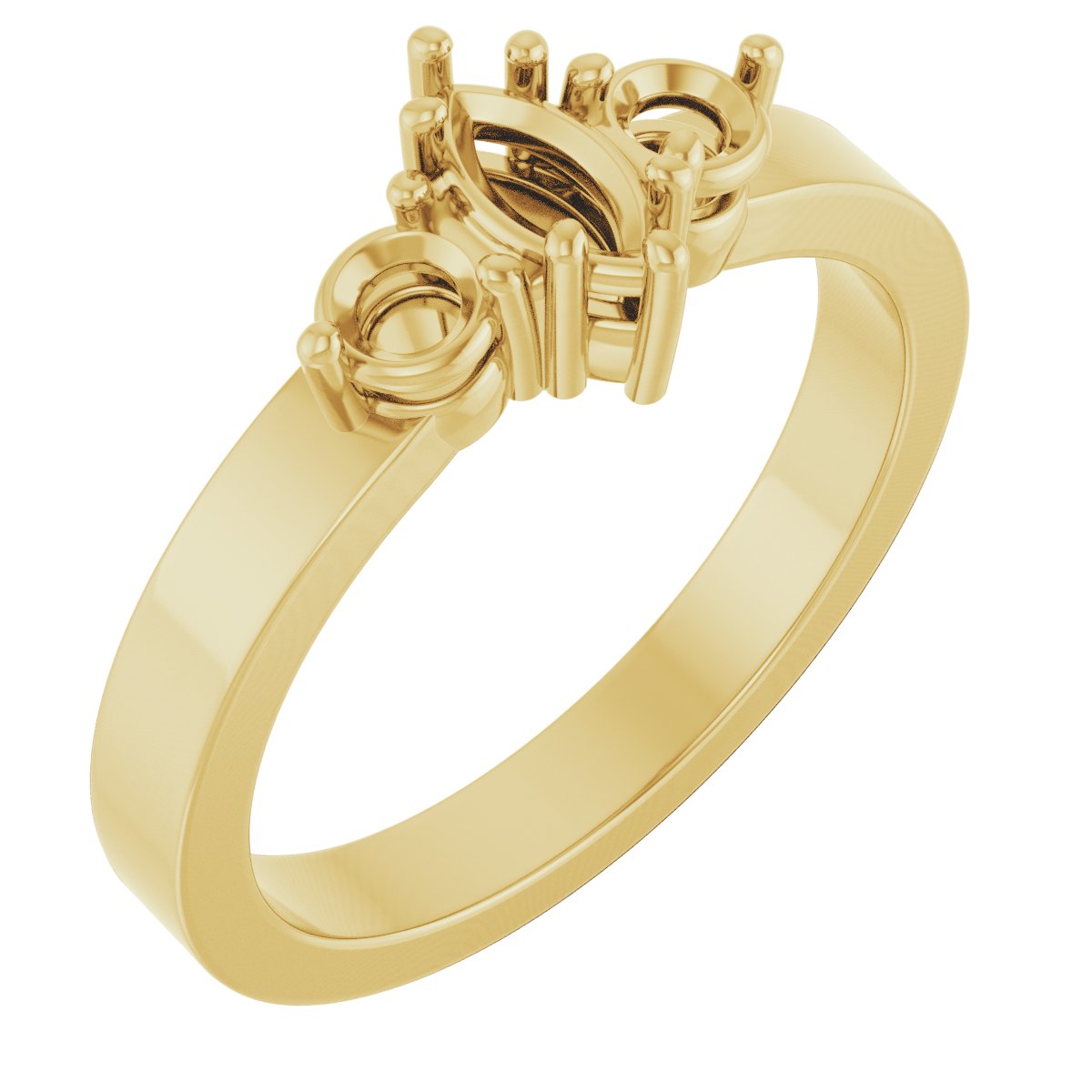 Three-Stone Engagement Ring