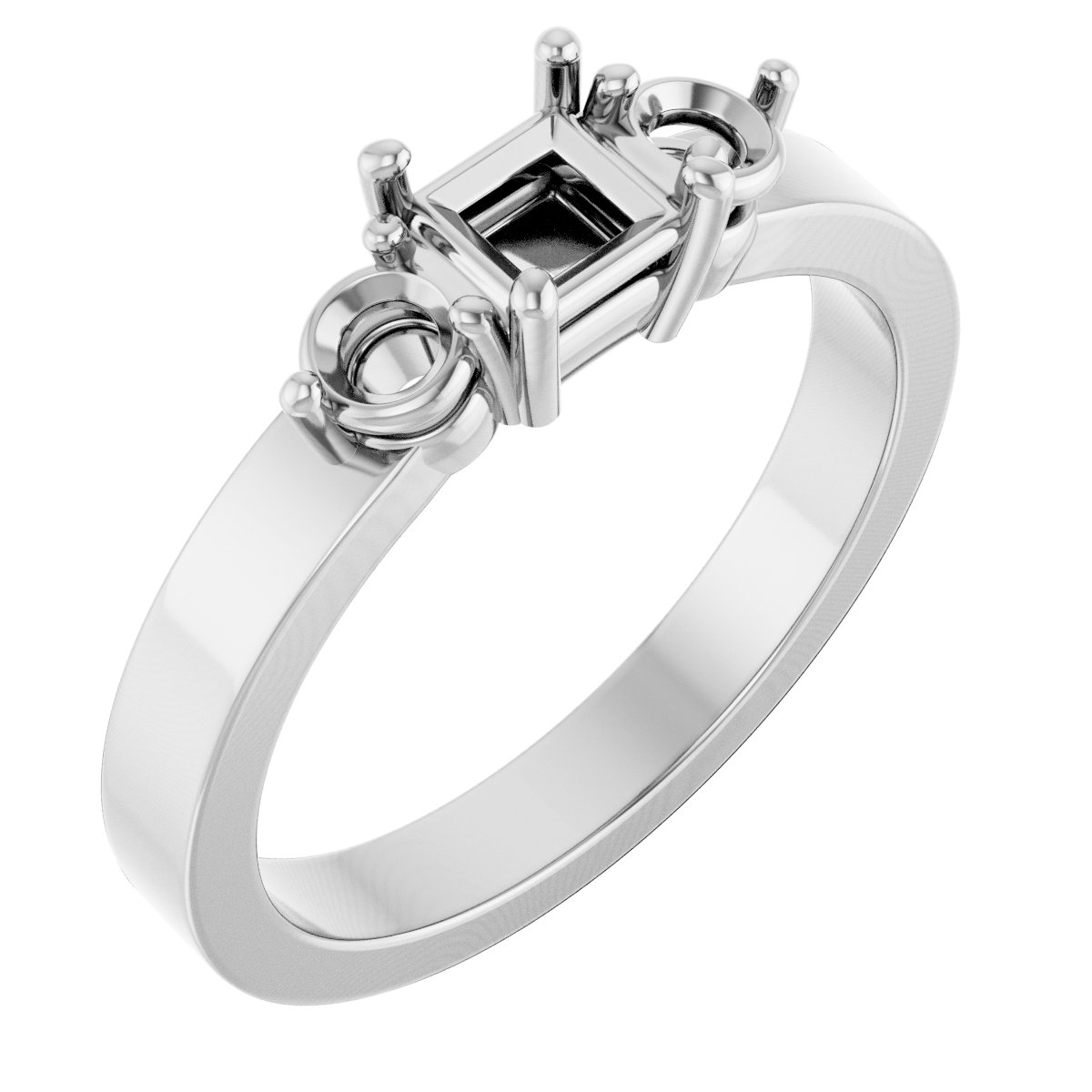 Three-Stone Engagement Ring
