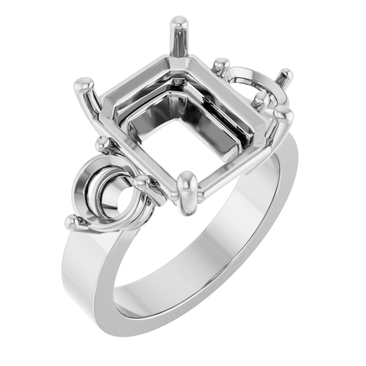 Three-Stone Engagement Ring