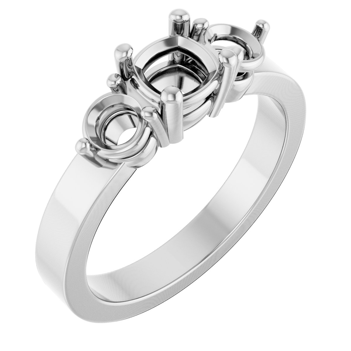 Three-Stone Engagement Ring