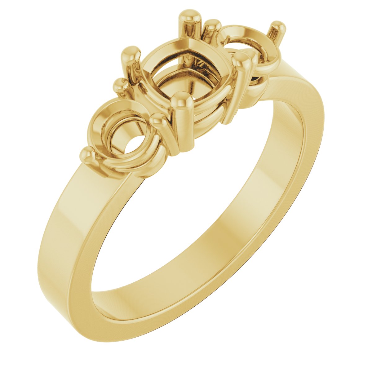 Three-Stone Engagement Ring