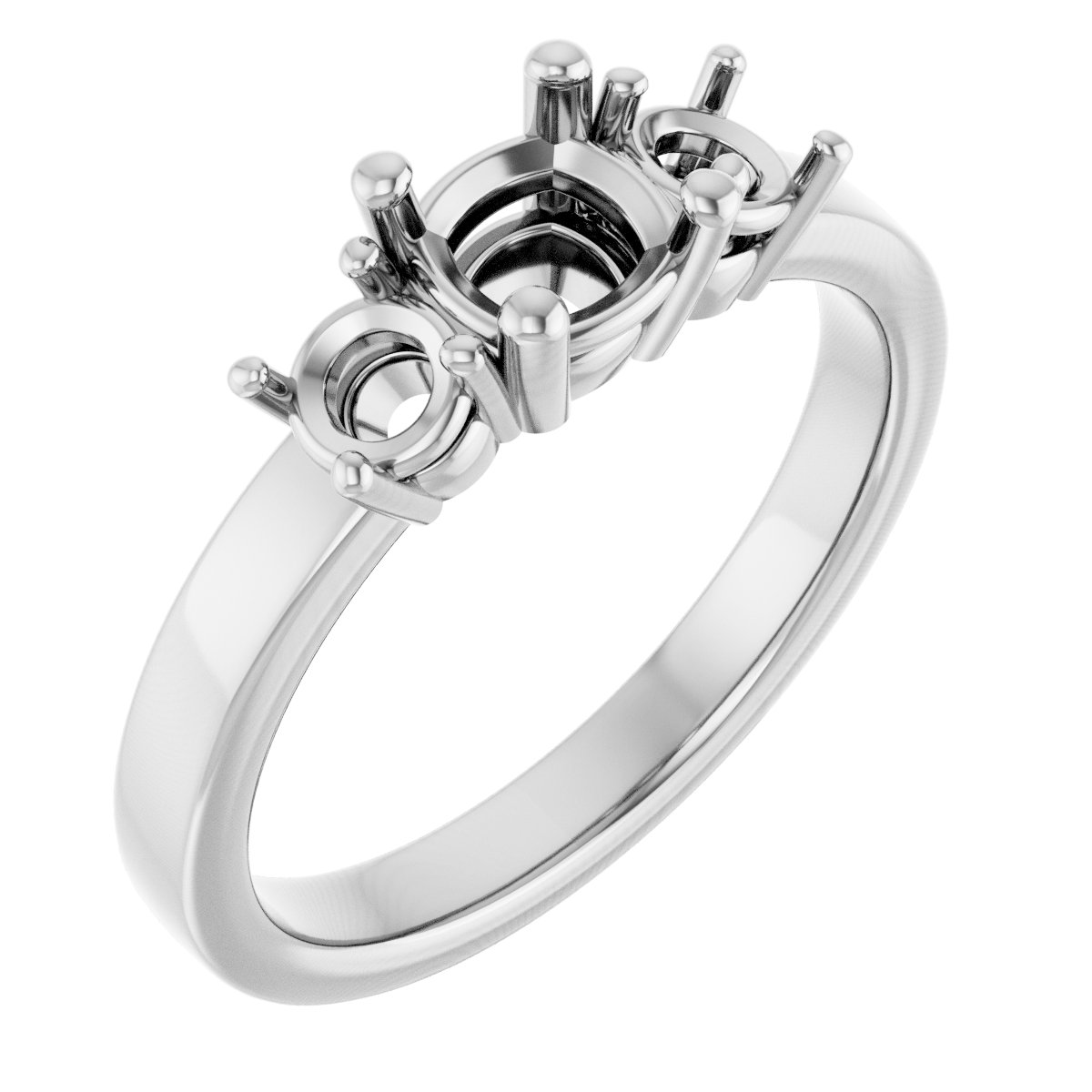 Three-Stone Engagement Ring